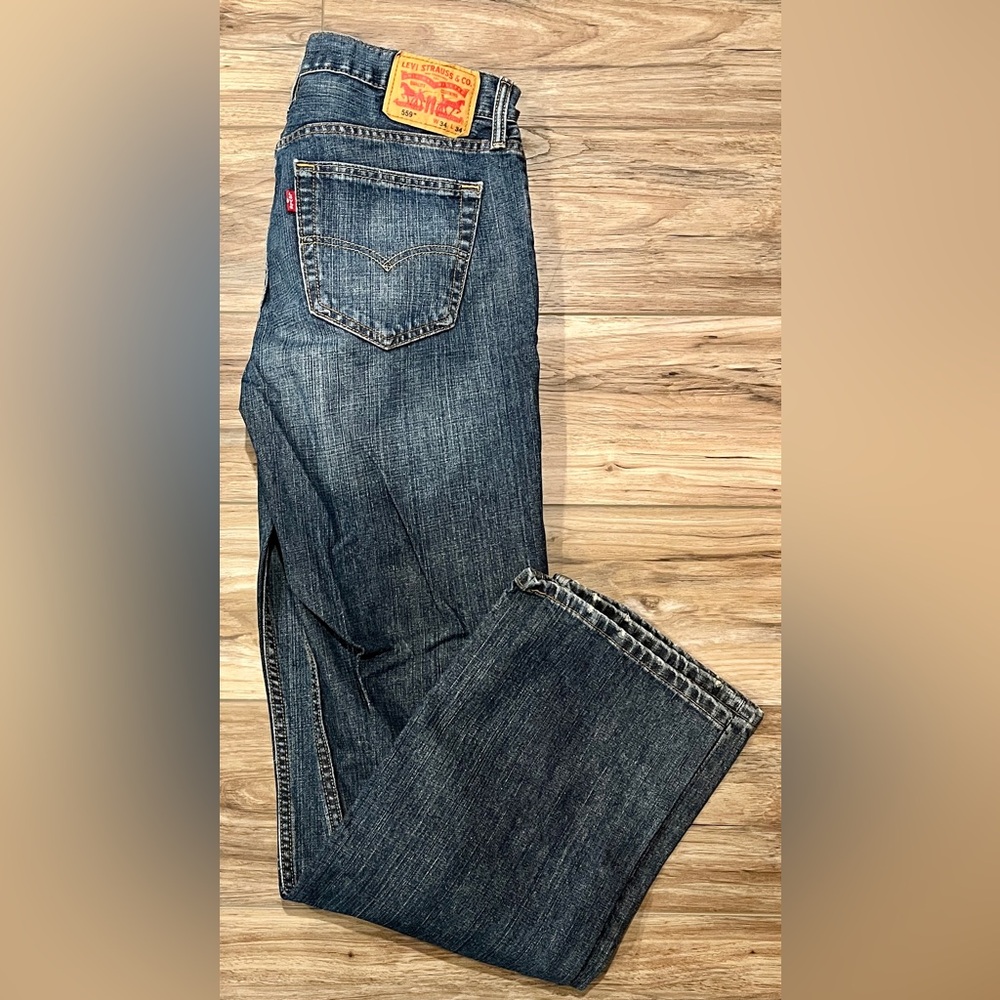 Levi Strauss 34x34 Relaxed Straight Jeans